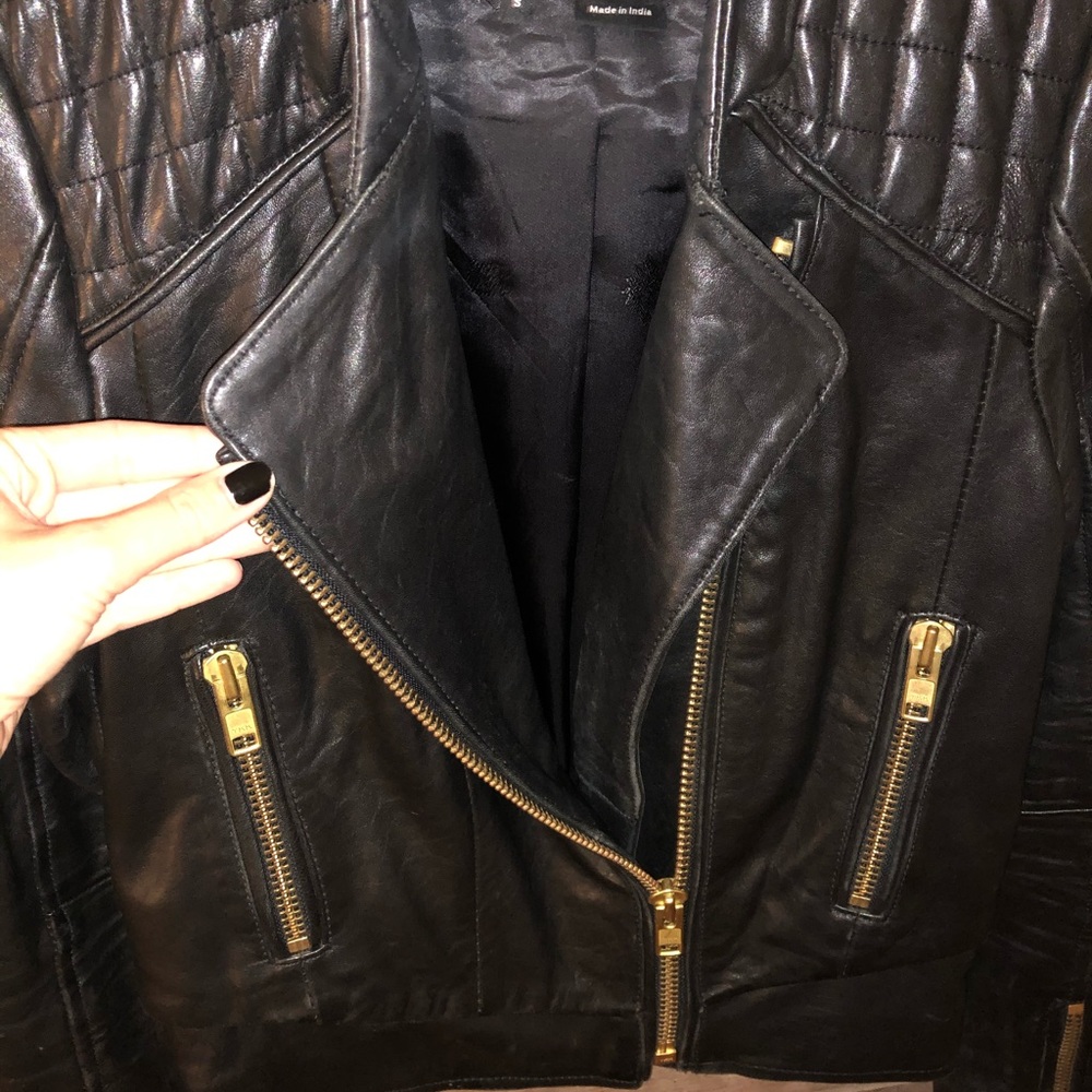 The Kooples Leather Jacket - Picture 11 of 12
